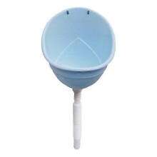 (70cm, blue) Waterless Wall-Mounted Urinal Anti-Odor Drain Design High-Efficiency Urine Diverter Easy Installation Kids Bathroom Toilet Urinal
