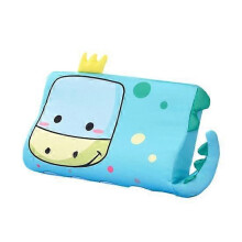 (sky blue) Cartoon Pillow for Children Slow Rebound Memory Foam Dinosaur Dog Elephant Shape
