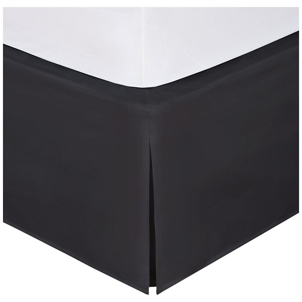 Les fabricants de lits ne soul   vent jamais votre matelas Jupe de lit enveloppante Style classique Tissu infroissable     faible entretien Longueur