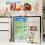 Homcom HOMCOM 91L Freestanding Under Counter Fridge with Lock Black 9