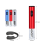 (Blue) Electric Wine Bottle Opener Set LED Automatic Cork 6