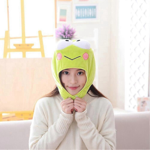 (Big Ear Frog) Cute Frog Animal Plush Earflap Ear Warmer   Props 2