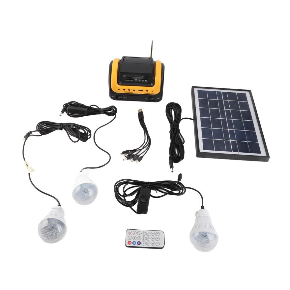 Solar Power Generator Portable Power Station 5000mAh Solar Power Generator with Solar Panel for