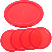 5 stuks ijshockeyspelaccessoires, plastic hockeypucks, mini-airhockeystuk, ijshockeypucks