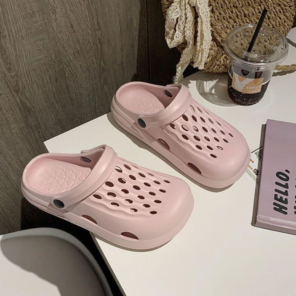 (pink, Size 36) Crocs: Men's Outdoor Wear, Women's Summer Slippers, Men's Home Shoes, Couple Eva Slippers, Men's Sandals