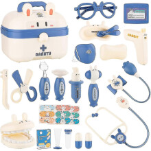 Doctor Kit for Kids - Pretend Play Educational Doctor Toys, Medical Kit with Stethoscope, Doctor Playset for Dentist Doctor, Role Play Toys Fo