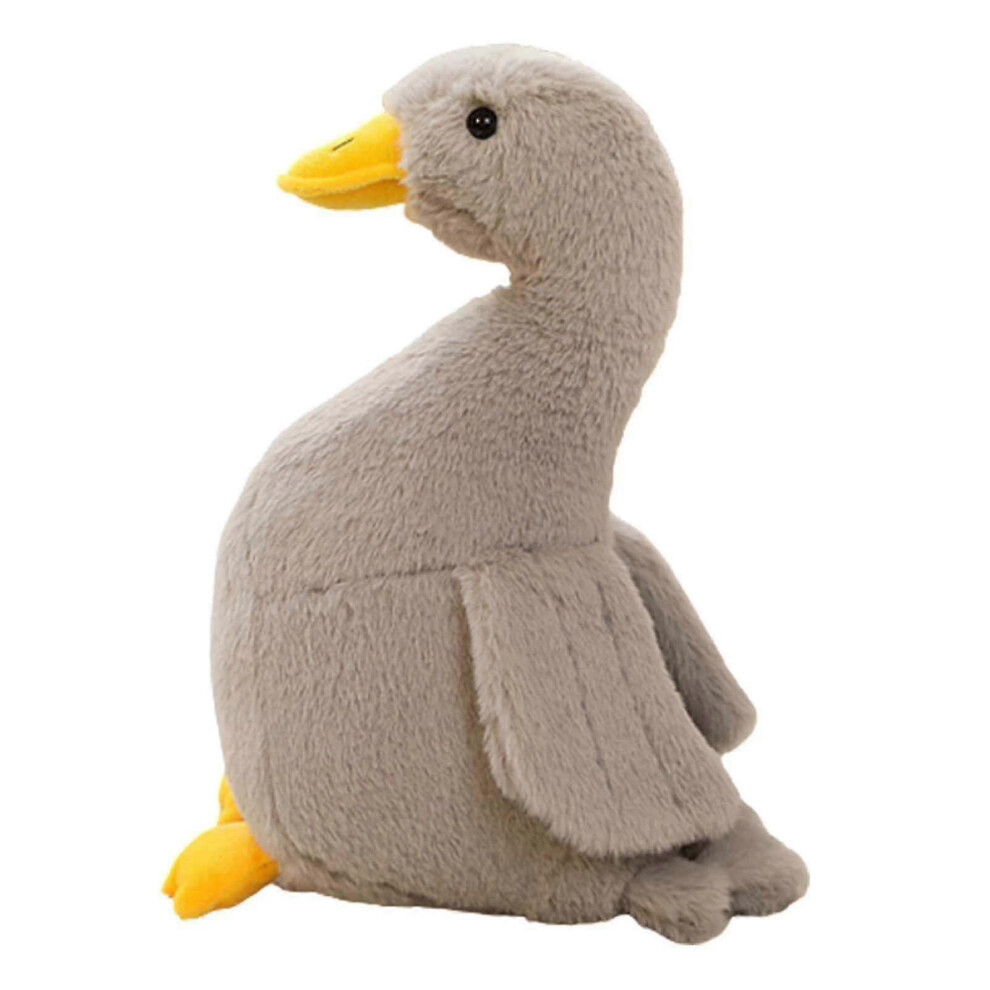 (40Cm, ) Adorable Duck Plush Doll Soft Stuffed Toy Kids Hugging Pillow Gift 30/40Cm Gray