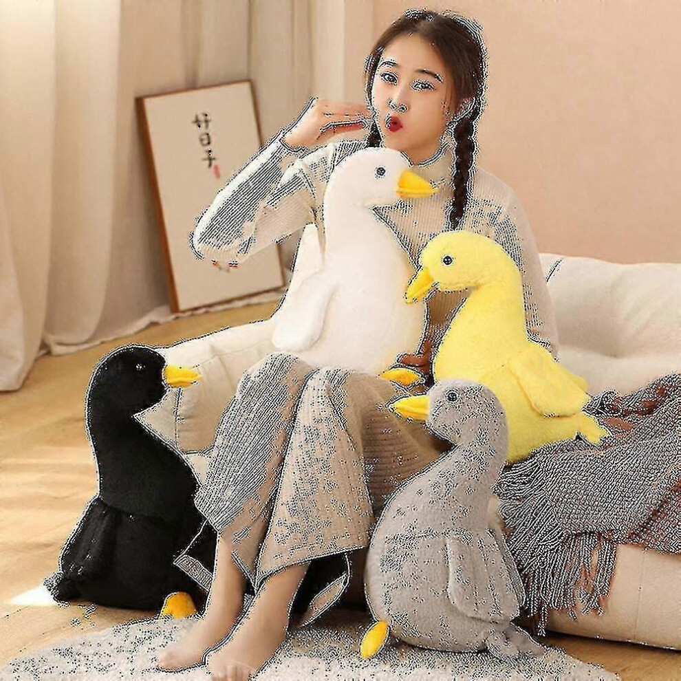 (30Cm, ) Adorable Duck Plush Doll Soft Stuffed Toy Kids Hugging Pillow Gift 30/40Cm Yellow