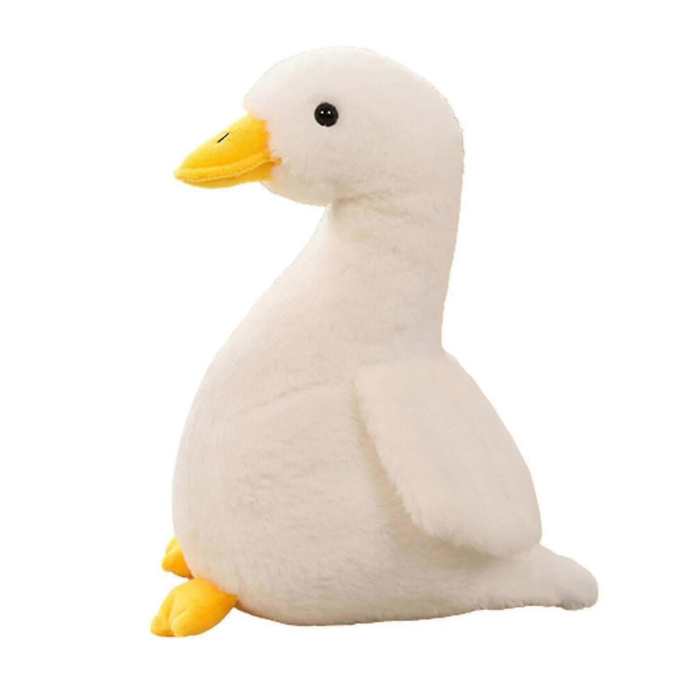 (30Cm, ) Adorable Duck Plush Doll Soft Stuffed Toy Kids Hugging Pillow Gift 30/40Cm White