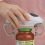 (green 1pcs) Electric Can Opener Smooth Edge Practical Automati 3