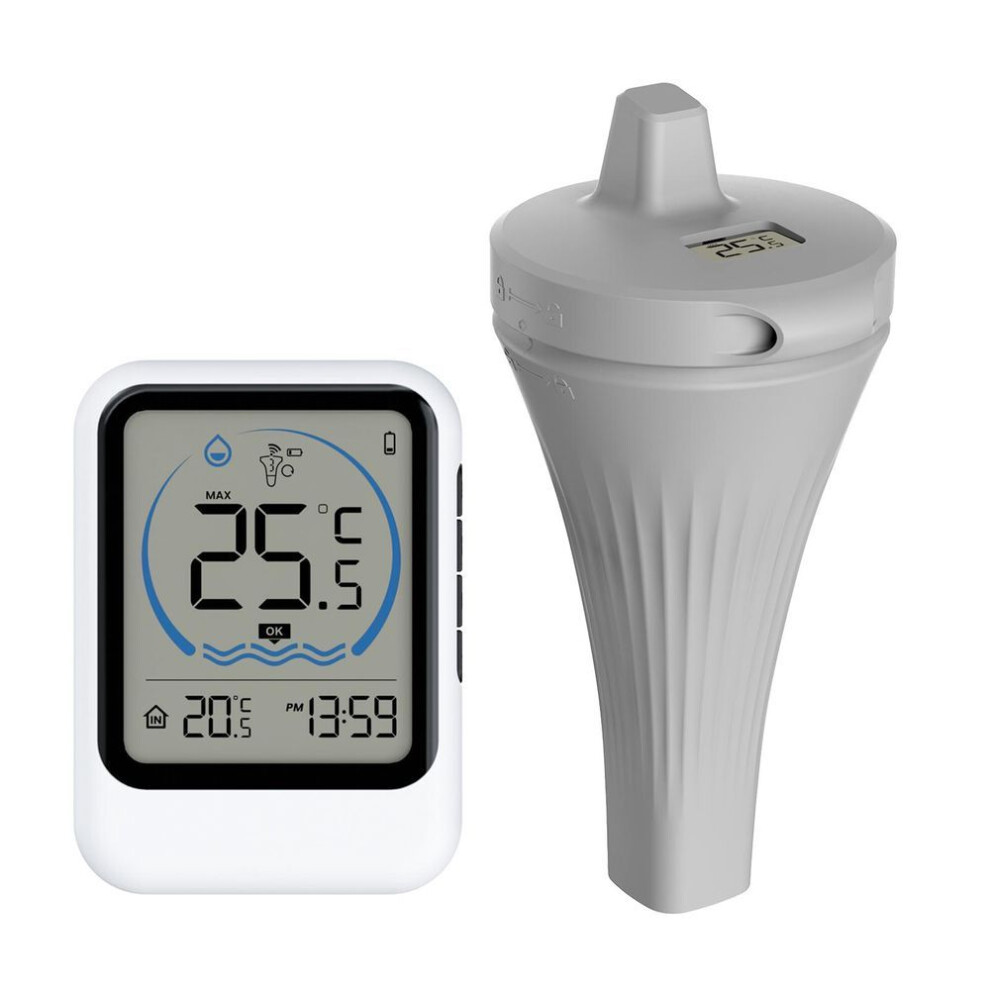 Wireless Pool Thermometer With Temperature Sensor For Pool Fish Tank Bathtub Swimming Pool