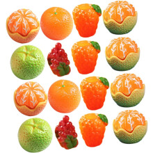 24 stuks kunstmatig fruit, haaraccessoires, keuken, bruiloftsdecoratie, telefoonhoesjesdecoratie