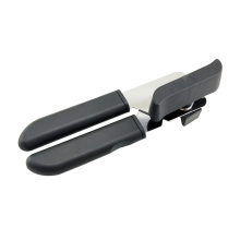 (Black 6) Can Opener Knife For Cans Lid Ergonomic Stainless