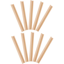 Houten Domino Trays van 10 stuks Domino Houders voor Domino Spel Accessoires Stabiel Natuurlijk Materiaal