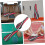 Draagbare rackettas, outdoor badmintontas, racketopslagaccessoire, herbruikbaar 6