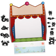 Finger Puets Jongens en Meisjes Matching Schaduwpoppenset Poppenmaakset Poppentheater
