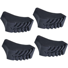 Trekking Pole Tip Crutch End Matten 4 stuks Universele Anti-slip Mat voor Wandelen en Hiken