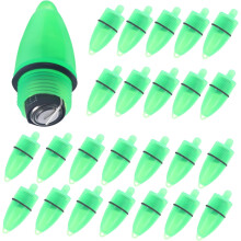 Glow for Night Fishing 25 stuks LED-vislichten Visbeetmelders voor een veilige nachtelijke viservaring
