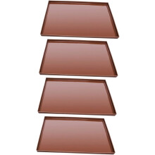 4 stuks siliconen pads voor airfryer, gadgets, fornuis, droger, droogmachine, ronde trays