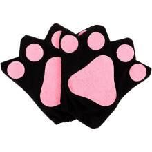 1 paar beestenhandschoenen met echt dierenpootontwerp, comfortabele cosplay-prestatiehandschoenen voor jongens en meisjes, volwassenen