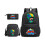 (Noir) BRAWL STARS School Bag Backpack Ensemble de trois pièces _a 1