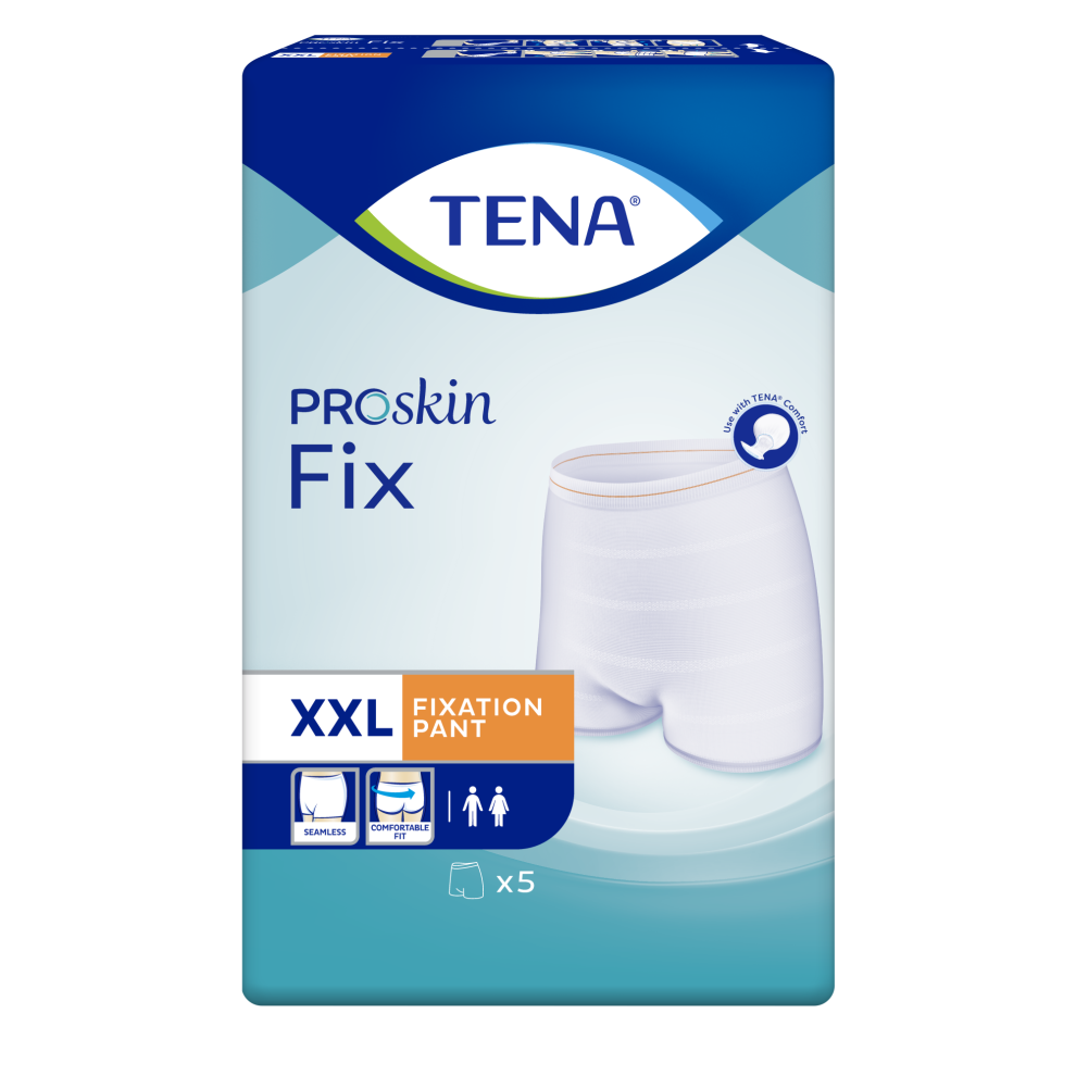 Tena Proskin Fix - Fixation Pants - Size Xxl - 1 X Pack Of 5