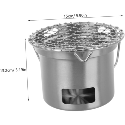Draagbare barbecuegrill, multifunctioneel kooktoestel voor buiten 1