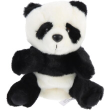 Schattige panda handpop, realistisch rollenspel voor zachte dierenhandpop voor fantasierijk spel