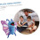 Pluchen vlinder handpop Gevulde vlinderpop Interactieve vlinder handpop 2