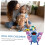 Pluchen vlinder handpop Gevulde vlinderpop Interactieve vlinder handpop 6