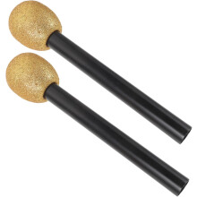 Set fantasiespelmicrofoons voor jongens en meisjes, decoratief speelgoed, glinsterende nepmicrofoons, rekwisieten voor binnen- en buitenspelen
