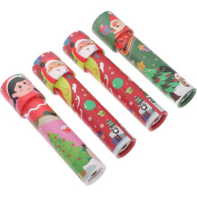 4 stuks kerstcaleidoscoop speelgoed voor jongens en meisjes, educatief speelgoed voor feestjes, kleurrijke patronen