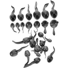 26 stuks micro landschap kikkervisjes kikkervisjes mini mos mini kikkervisjes schattige kleine ornamenten bumper douchedeur schattig
