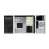 Chieftec LIBRA Series LT-01B Mini-Tower Micro ATX Case 350 Watt Preto USB-Áudio 7