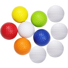 Wilson Golfballen Gladde rubberen golfballen Herbruikbare blanco ballen voor het oefenen Willekeurige kleur Zachte golfballen