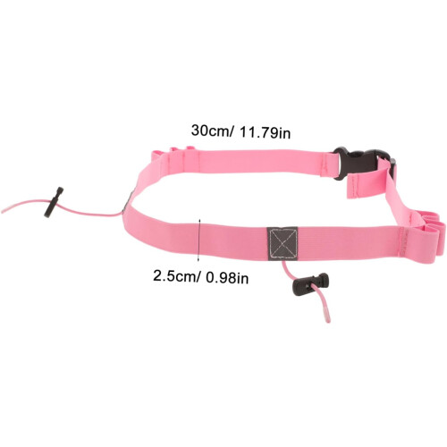 Sportriem Herbruikbare wedstrijdriem Hardloopband Marathon hardloopriem Reflecterende hardloopriem 1