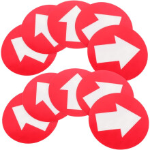 Easy Navigation 10 stuks reflecterende pijlmarkeringen voor gebruik buitenshuis en op de camping