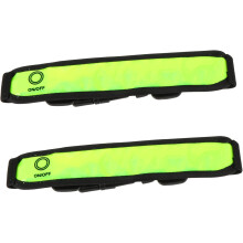 2 stuks reflecterende LED-polsbandjes voor hardlopen, reflecterende armbandjes met hoge zichtbaarheid
