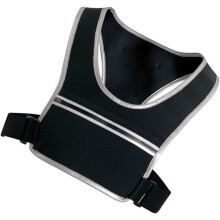 Reflecterend hardloopvest met hoge zichtbaarheid, veiligheidsborsttas voor hardlopen in de avond, fietsen en wandelen, lichtgewicht outdooruitrusting
