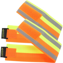 2 stuks nachtloopleggings, fietsbeenband, verstelbare hardloopaccessoire, beveiligingsarmbanden voor