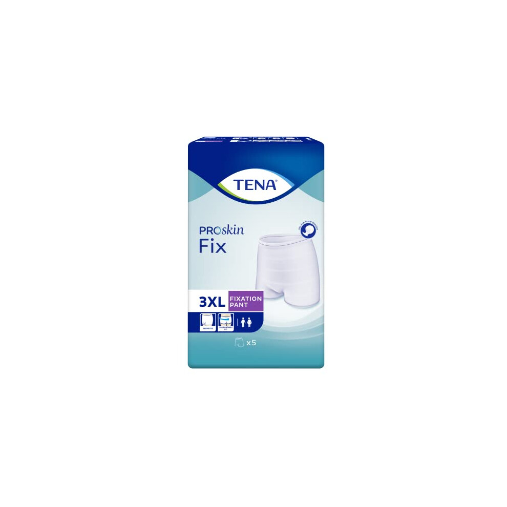Tena Proskin Fixation Pants - Size Xxxl (3Xl) - 1 X Pack Of 5