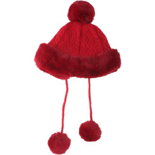 Comfortabele hoed Hoeden Wintermuts Wintermuts Oorkleppen Meisjeshoed Gehaakte oorklepmuts Oorkleppenmuts