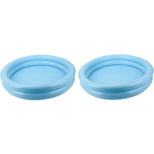 2 stuks opblaasbare zandtafel speelgoed opblaasbare trays vormbare zandbakken blauwe opblaasbare zandbak vormbaar spel