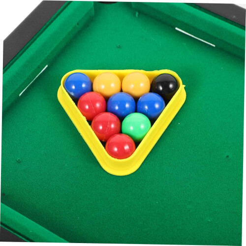 Interactief mini pooltafelspel, speelgoedpoolset met ballenkeu 1