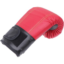 Kickboks Strike Pad Kickboksen Optimale Absorberende Bokshandschoenen Rood Naaiwerk