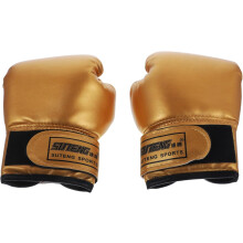 2 paar PU-handschoenen voor kinderen, bokshandschoenen, bokshandschoenen, trainingsuitrusting, sponsvormende voering
