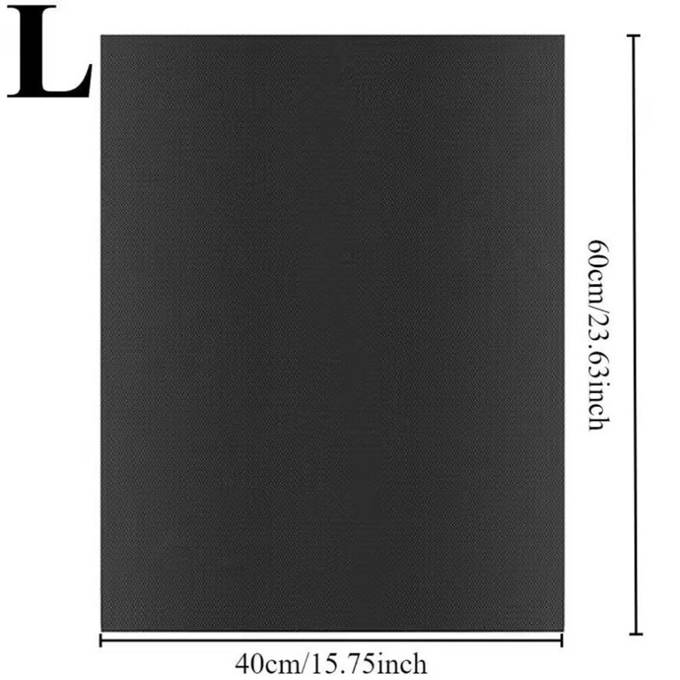 (black, L) 4sizes Non-stick Oven Liners Reusable Bbq Grill Mat Baking Mat Barbecue Tools Easy Clean Party Favors Kitchen Bbq Tool
