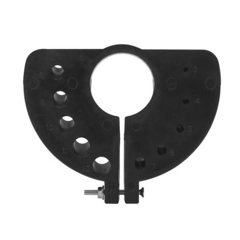 (black) Drill Bit Sharpening Guide Tool Compact Design Reusable Multi-Specification Drill Bit Sharpener Grinding Attachment