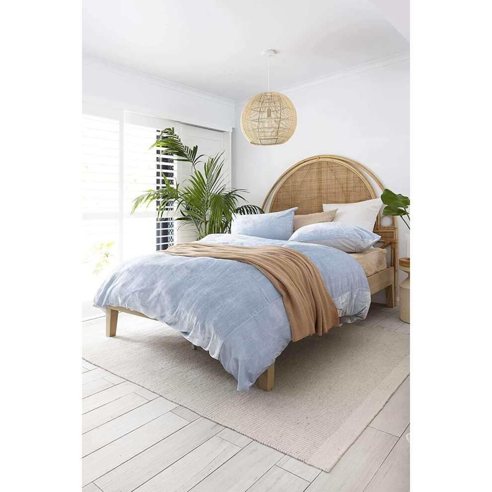 (Taupe, Full 80" x 90") Ultra-Luxe solid Velvet Duvet Cover, Boho Bedding UO Comforter Bedding Donna Cover,3 Pc Duvet Set, Velvet Bedding Set (Pastel Blue,UK Sin...