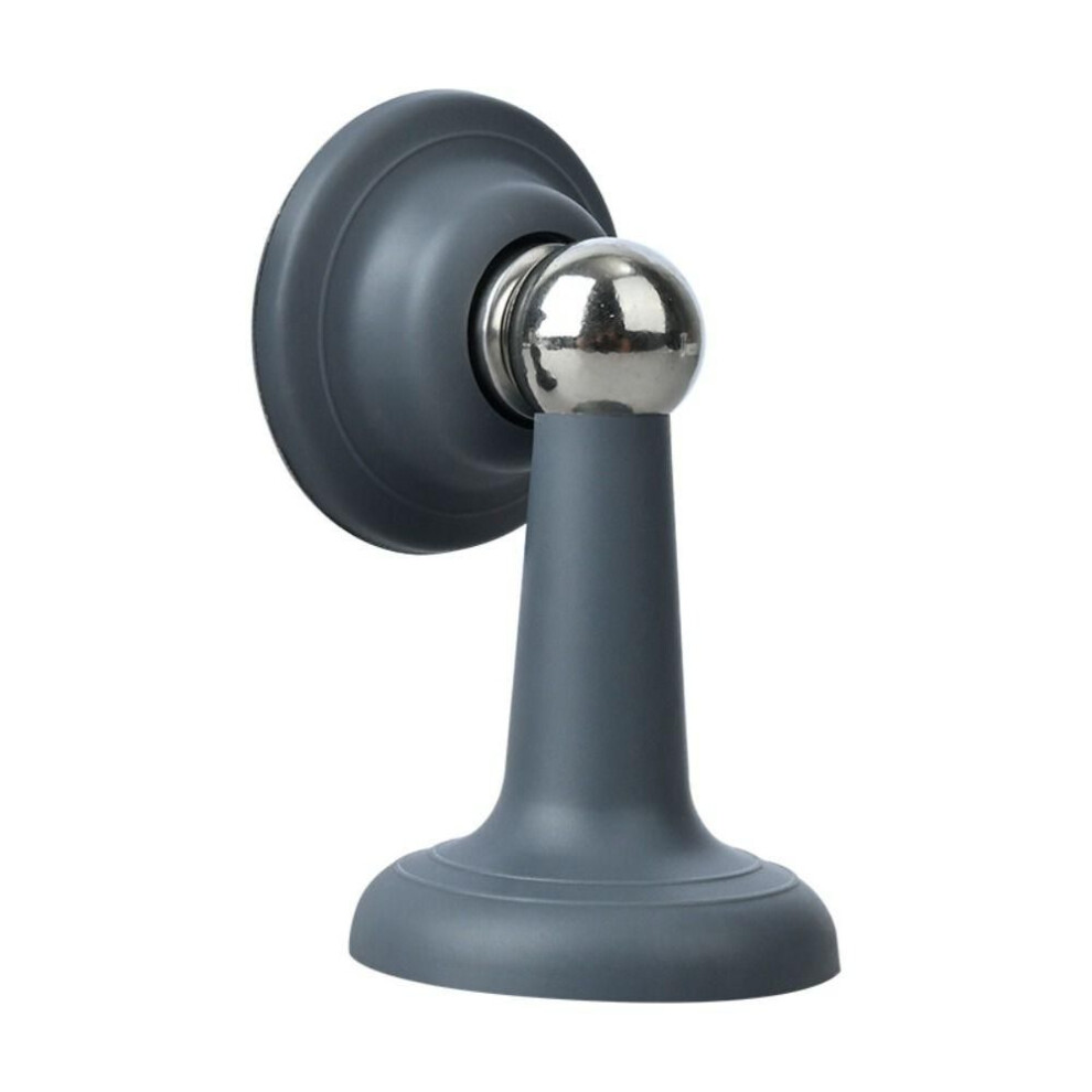 (grey) Free-punch Door Suction Strong Magnetic Door Stop Mute Door Stopper  Household